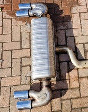 AUDI S1 8X 2.0 TFSI QUATTRO QUAD EXHAUST BACKBOX CATBACK 4 TIPS 6R0253611AE