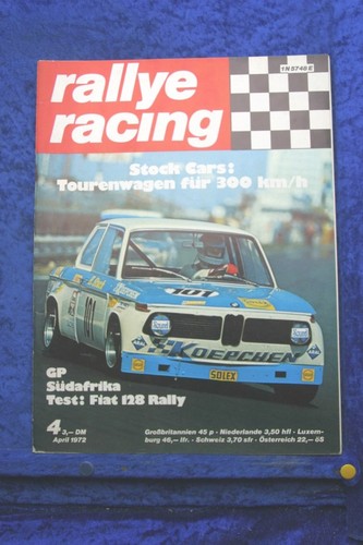 Rally racing fiat - (e), 128