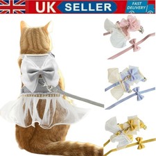 Cute Girl Dog Harness Dress &