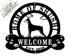 Personalized Dobermann Dog