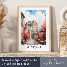 UK Travel Poster Print |