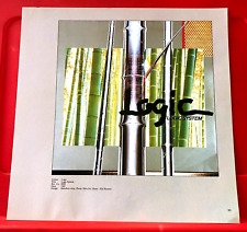 Logic System Logic Album Cover Art PICTURE / PRINT 11.5" x 11.5" Synth Pop