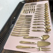 Vintage Siam Bronze Flatware