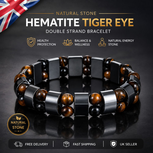 Natural hematite tiger - natural, eye