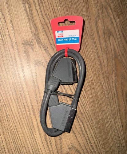 Tesco value scart lead - value,