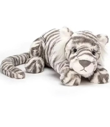 Jellycat sacha snow - sacha, tiger