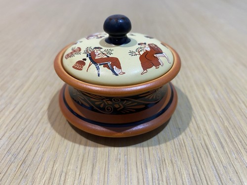 1983 ceramic vase made in - 1983,