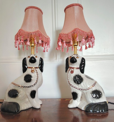 Pair vintage reworked - of,