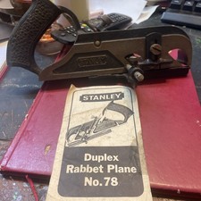 Stanley No.78 Duplex Rebate