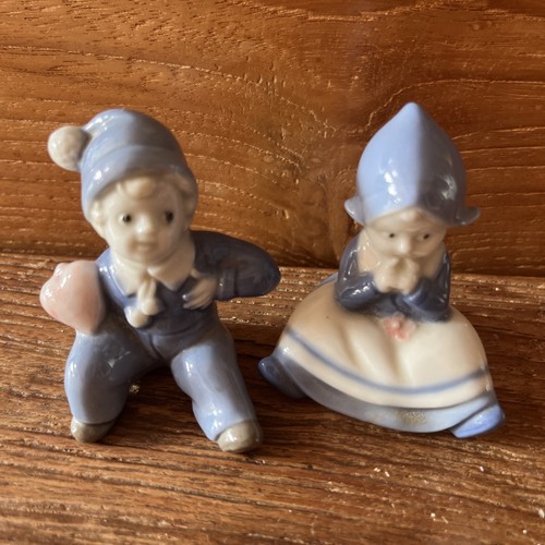Delft blue and white dutch - blue, boy