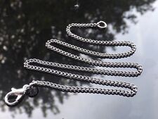 Silver Plated & Stainless Steel 2mm Necklaces, Bracelets & Extender Chains