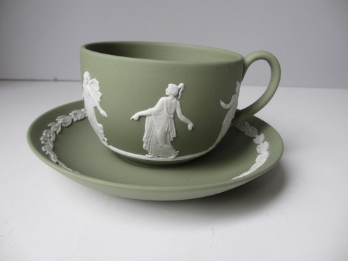 Wedgwood green jasperware - wedgwood,