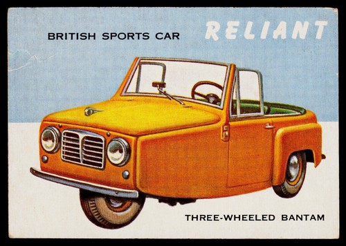 Reliant three wheeled bantam - reliant,