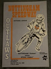 NOTTINGHAM OUTLAWS SPEEDWAY V