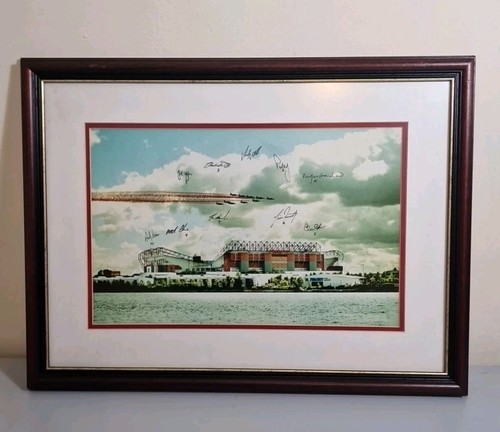 Framed photo old - of, trafford