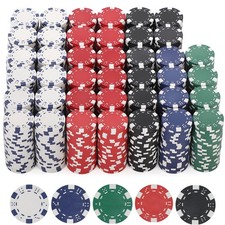 1000 Casino Poker Chips Set
