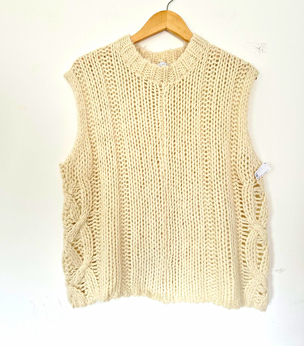Zara cream cable knit - zara,