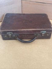 Vintage small brown leather