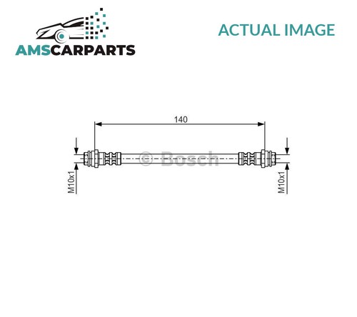 Brake hose line - hose,