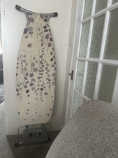 LARGE STRONG FOLDING IRON BOARD IRONING ADJUSTABLE HEIGHT LIGHT WEIGHT NONSLIP 