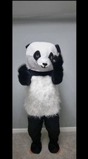 Panda Bear Mascot Costume  For