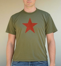 Red star T shirt Communist