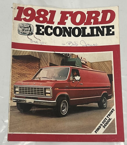 1981 ford econoline cargo - ford,