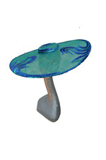 Clemy - Emerald green Boater  Royal Blue & Green Sequin Applique ASCOT WEDDING