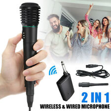 Wireless Handheld Karaoke Microphone KTV Player MIC Disco DJ Vocal Speaker UK