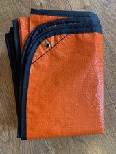 Survival Blanket Waterproof Blanket Camping 59x82 Orange Thermal Reflective Tarp