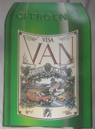 1985 citroen visa van fold - citroen, out