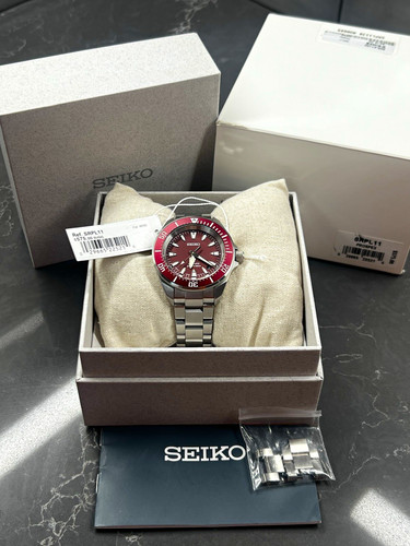 Seiko prospex automatic red - seiko,