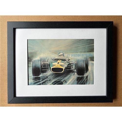 Lotus 1967 print - lotus,