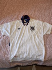 ENGLAND 1993/95 HOME SHIRT