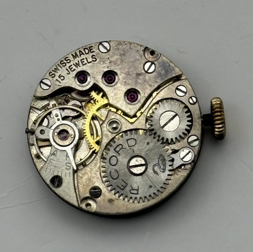 Record watch movement - movement, 15