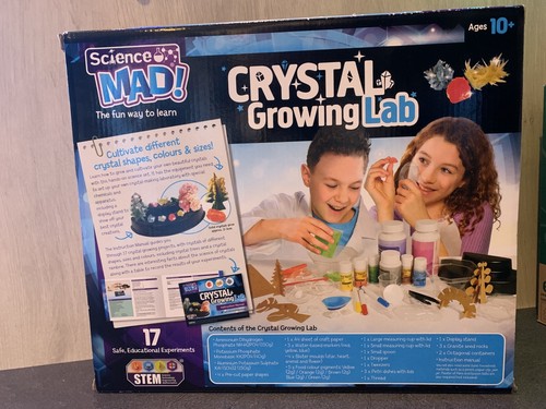 Science mad crystal growing - science,