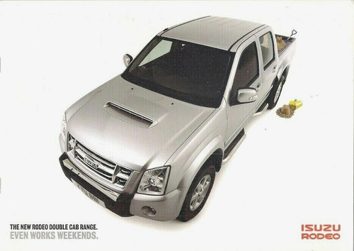 Isuzu rodeo double cab pick - cab, pick-up