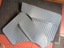 MORRIS MINOR  2 DOOR SALOON, CONVERTABLE  REAR TRIM PANELS LIGHT BLUE