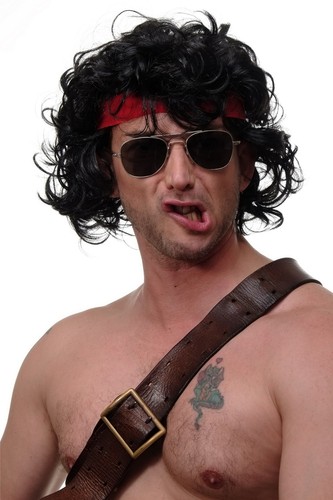 Wig carnival 80s proletarian - wig,