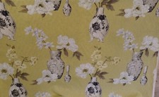 Japanese Urn Fabric Linen