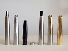 Parker 45 spare parts for fountain pens 14k gold nib barrels section cap clutch