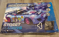 Scalextric C1376 STREET RACERS 2 Car Race Set 1:32 Scale B3