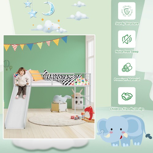 Kids single loft bed - loft, mid