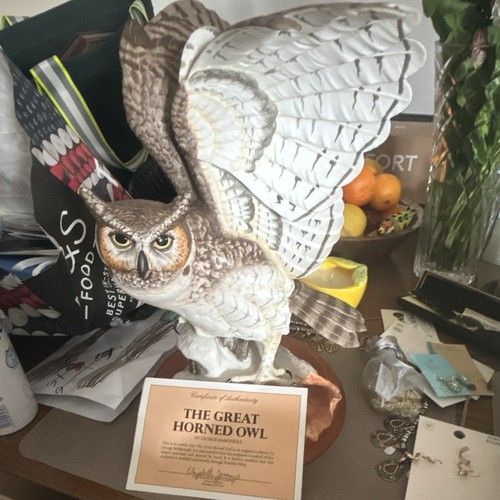 Franklin mint great horned - great,