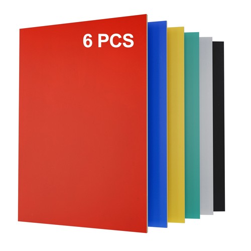 6pcs coloured plywood 3mm - plywood,