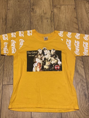 Vintage 90s coca - cola, tshirt