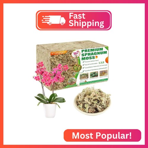 Legigo 3lb sphagnum moss - sphagnum, for