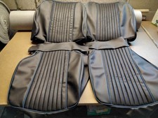 Mgb vinyl SEAT COVERS black