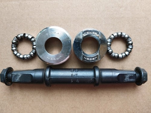 Vintage steel tange - bb, tapered