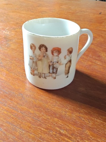 Victorian childs tea set bone - tea,